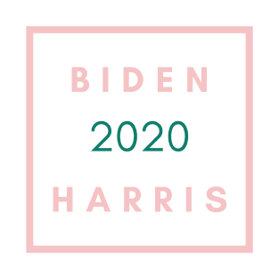 Biden Harris 2020 AKA BH2020 Pink + Green T-Shirt T-Shirt