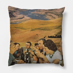 Mt Hood Dinner Party Pillow