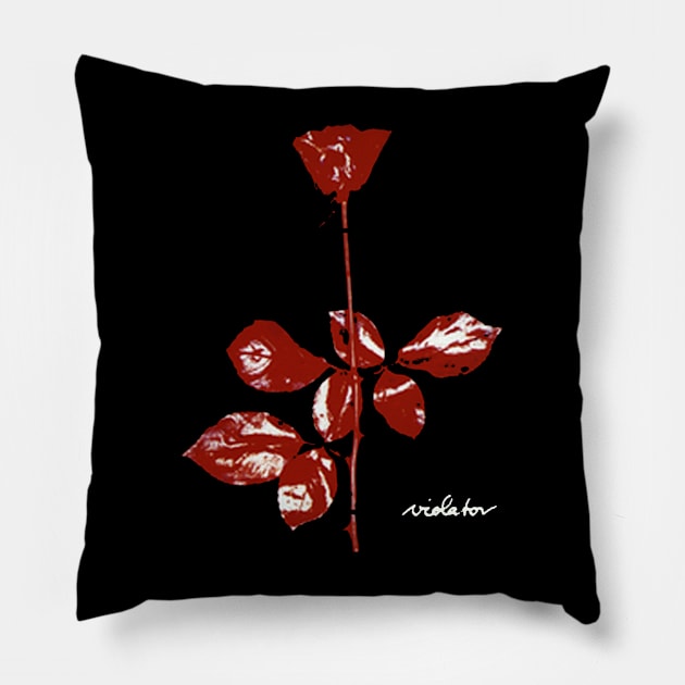 Violator Red Pillow by dullgold