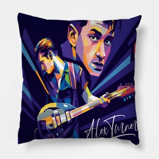 Alex Turner Wpap pop art Pillow