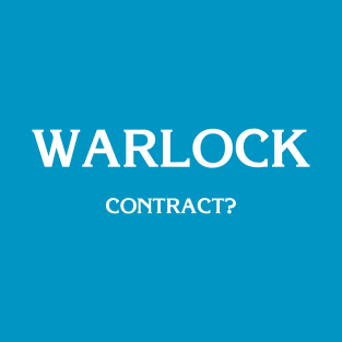 D&D: Warlock (Contract) T-Shirt