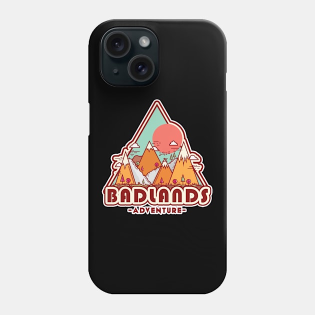 Badlands national park Phone Case by SerenityByAlex