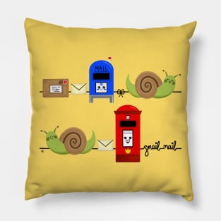 Snail Mail Pillow