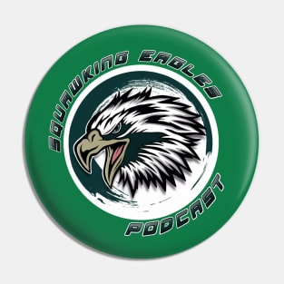 Squawking Eagles Podcast Pin