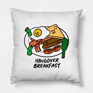 Hangover Breakfast (Eggs, Bacon, Sausage, Toast, Tomatoes) Pillow