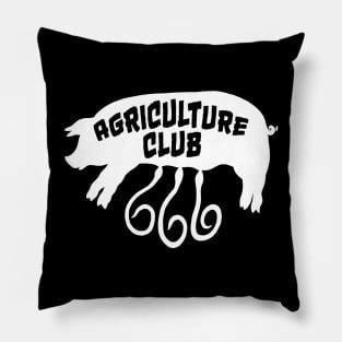 Agriculture Club Pig Snakes 2 Pillow