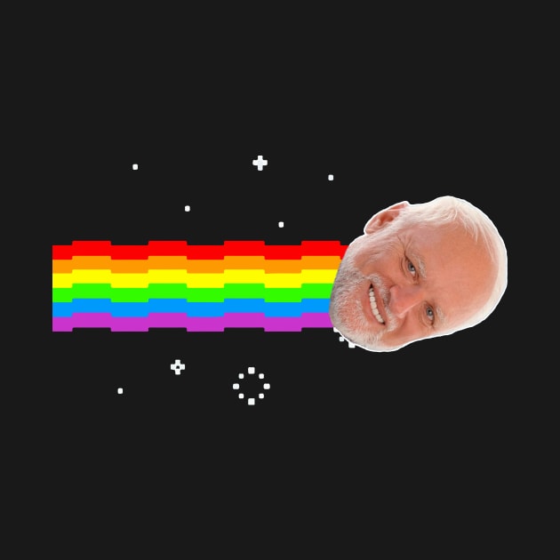 Harold Hide The Pain Nyan Cat Meme by Nova5