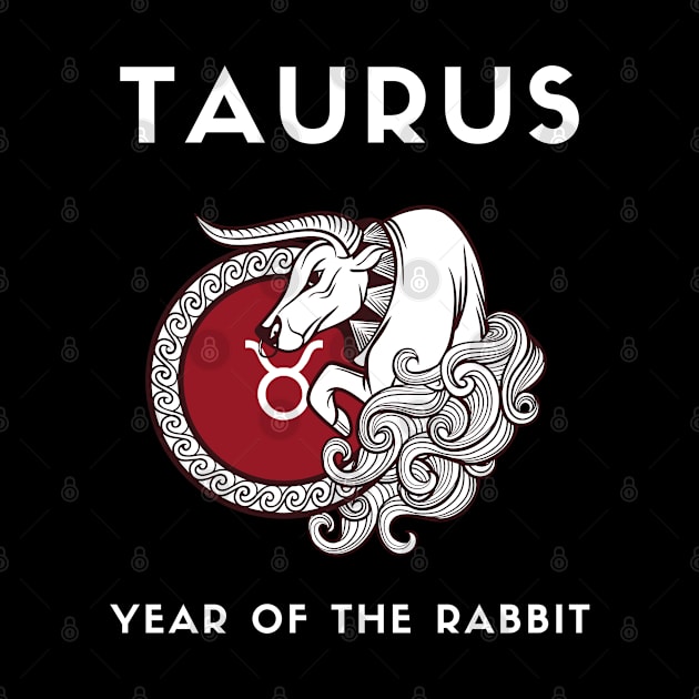 TAURUS / Year of the RABBIT by KadyMageInk