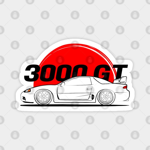 JDM 3000 GT Magnet by turboosted