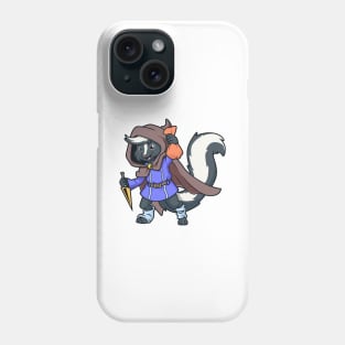 Roleplay Character - Thief - Rogue - Skunk Phone Case