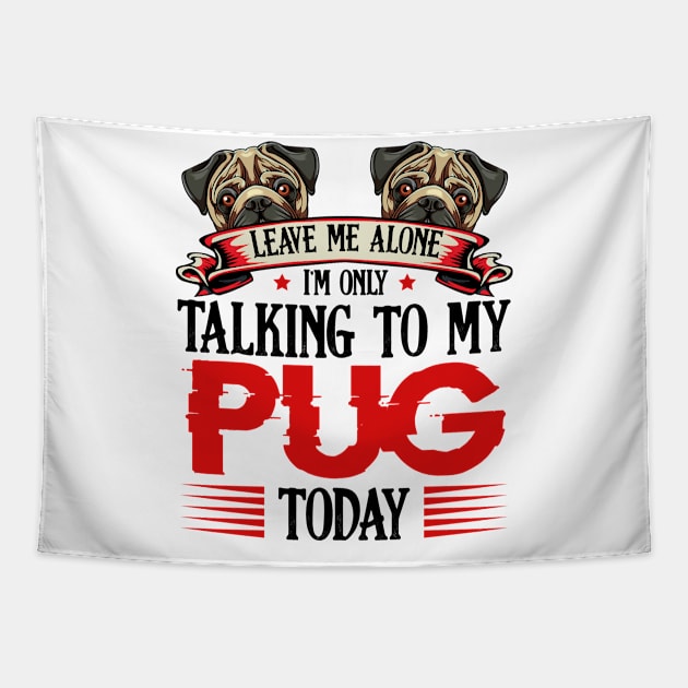 Pug Tapestry by Lumio Gifts