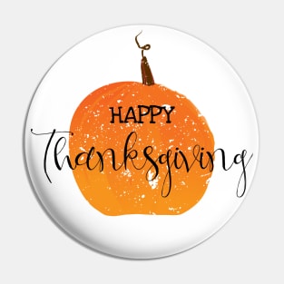 Happy Thanksgiving Pin