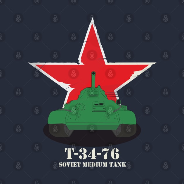 T-34-76 is an early version of the famous tank by FAawRay