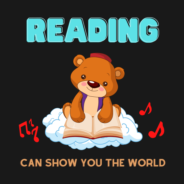 Reading will take you everywhere by Bubbly Tea