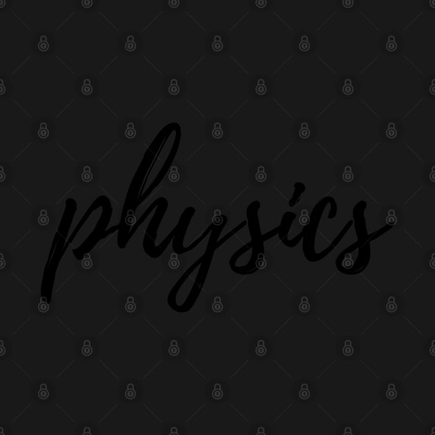 Physics Binder Label by stickersbyjori