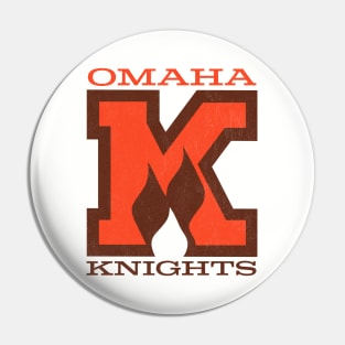 Defunct Omaha Knights Hockey Pin