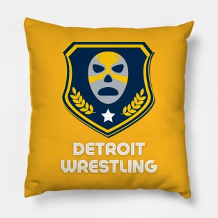 Detroit Wrestling "Walmart Blue" Pillow
