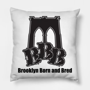 Brooklyn Born and Bred (BBB) Pillow