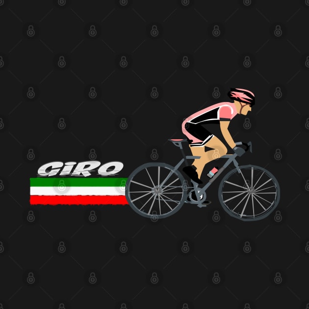 carrera de ciclismo giro ditalia by vintagejoa