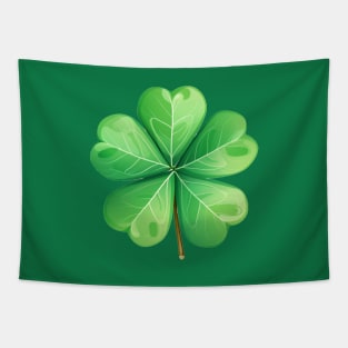 Shamrock in St Patricks day lucky day Tapestry