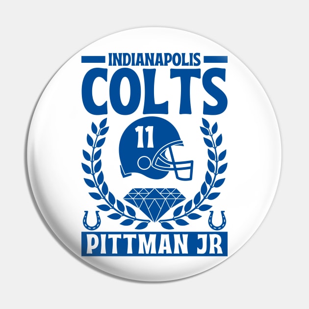 Indianapolis Colts Pittman Jr 11 American Football Pin by Astronaut.co