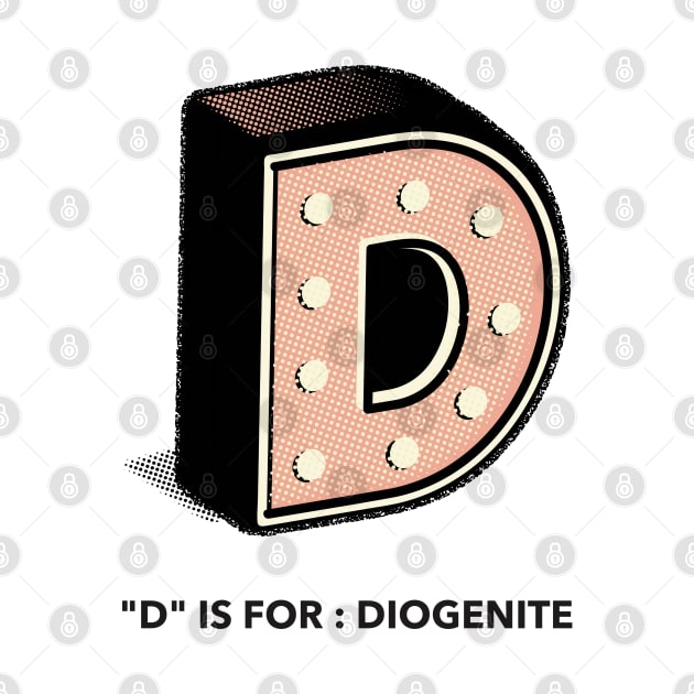 Meteorite Collector "D" is for: Diogenite" Meteorite by Meteorite Factory