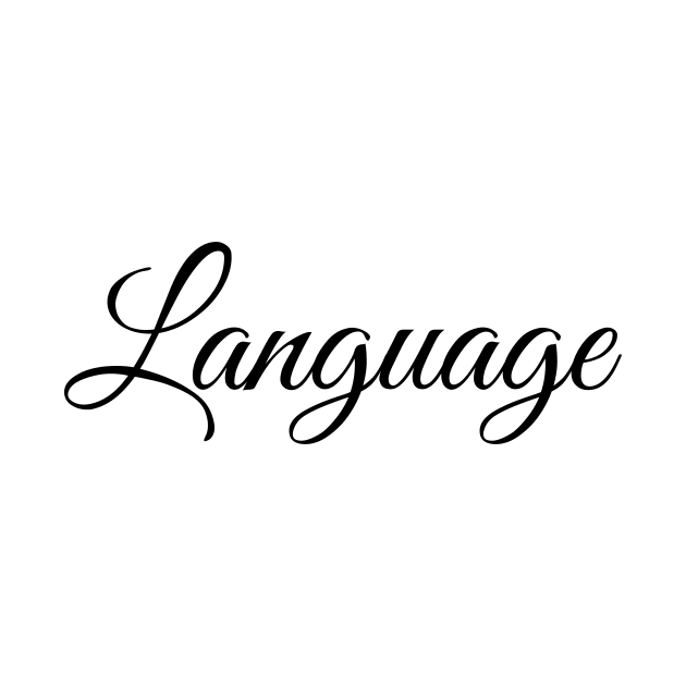 Language by Des