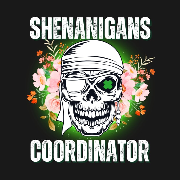Pirate With Flowers - Shenanigans Coordinator by theworthyquote