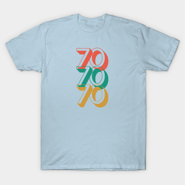 Discover Born in 70's - 70s - T-Shirt