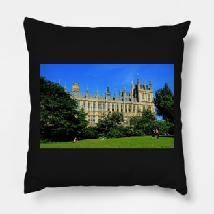 Park View, Palace of Westminster London Pillow