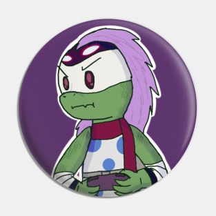 Gamer Lizard Pin