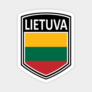 Flag Shield - Lietuva Magnet