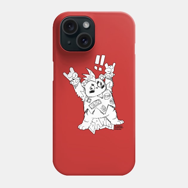 PUNK BEAR RAWR by DANNCOMICS Phone Case by chibicelina