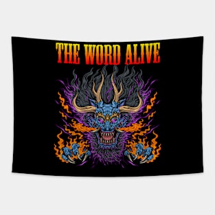 THE WORD ALIVE MERCH VTG Tapestry