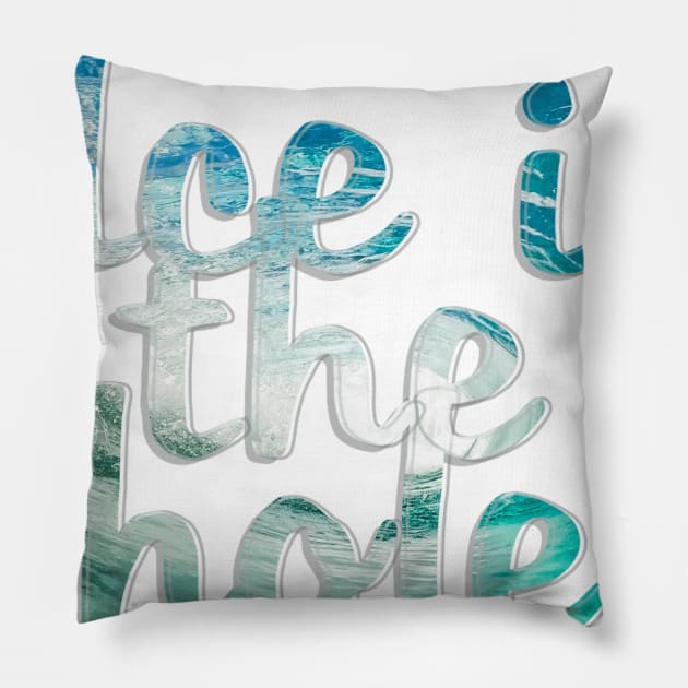 Ace in the hole Pillow by afternoontees