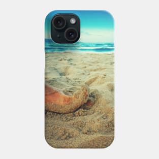 toe in the sand Phone Case