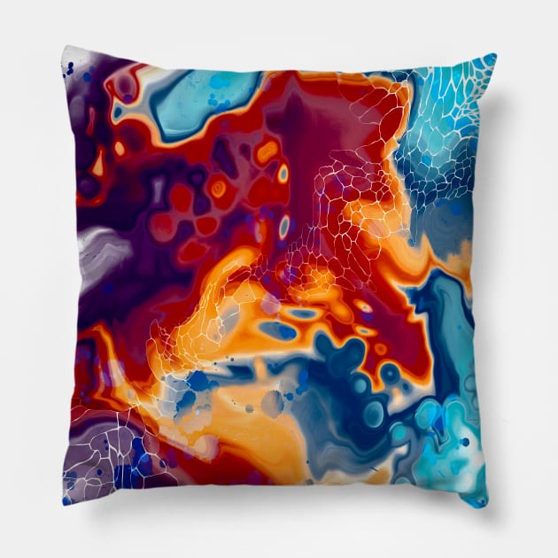 Cells Pillow by MayGreenAbgrall