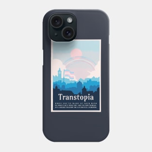 transtopia trans utopia Phone Case