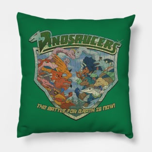 Dinosaucers Battle for Earth 1987 Pillow