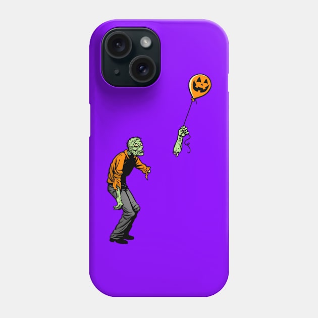 Sad Zombie - Halloween Edition Phone Case by Angel Robot