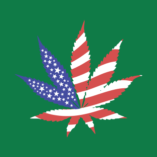 Patriotic Pot - Bright T-Shirt