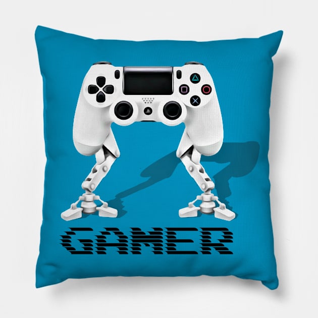 Gamer Pillow by Digitanim8tor