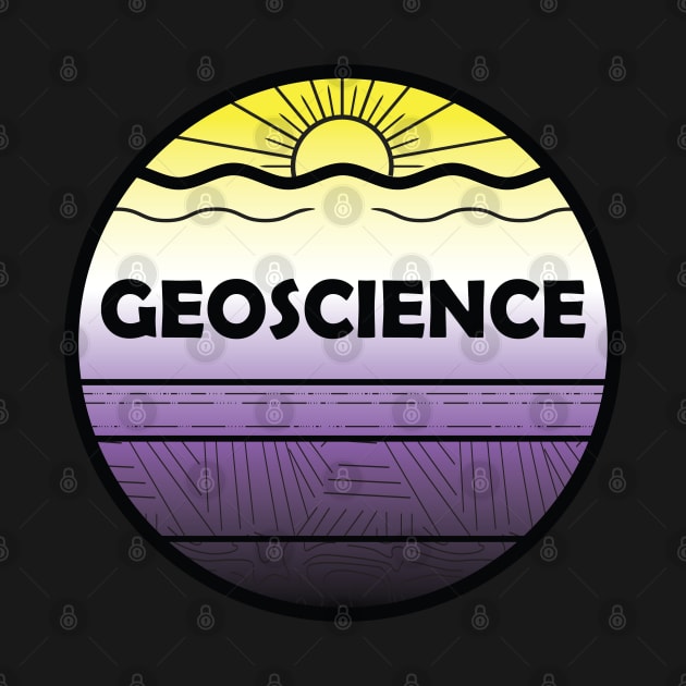 Nonbinary Pride Geoscience Cross Section by Gottalottarocks