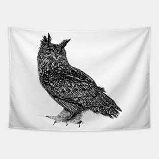 Eurasian eagle owl Tapestry