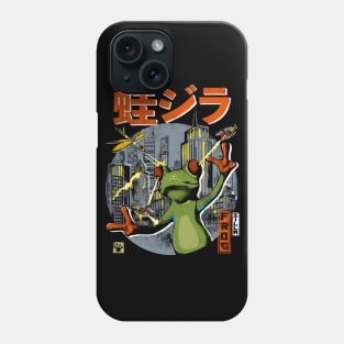 Godzilla-Frogzilla City Invasion Phone Case