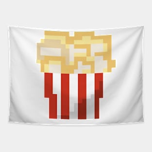 Pixel Art - popcorn full Tapestry