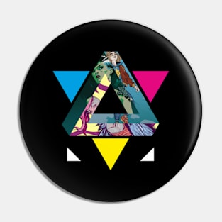 Triangle Abstract Illustration Pin