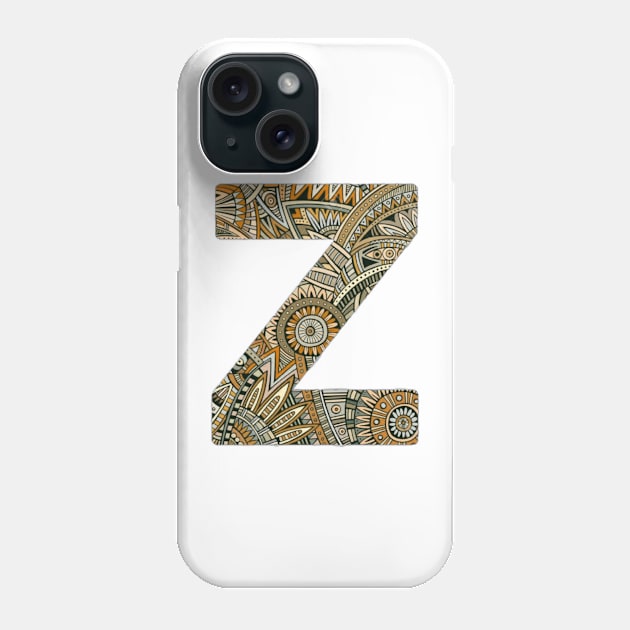 Letter Phone Case by ZoeBaruch