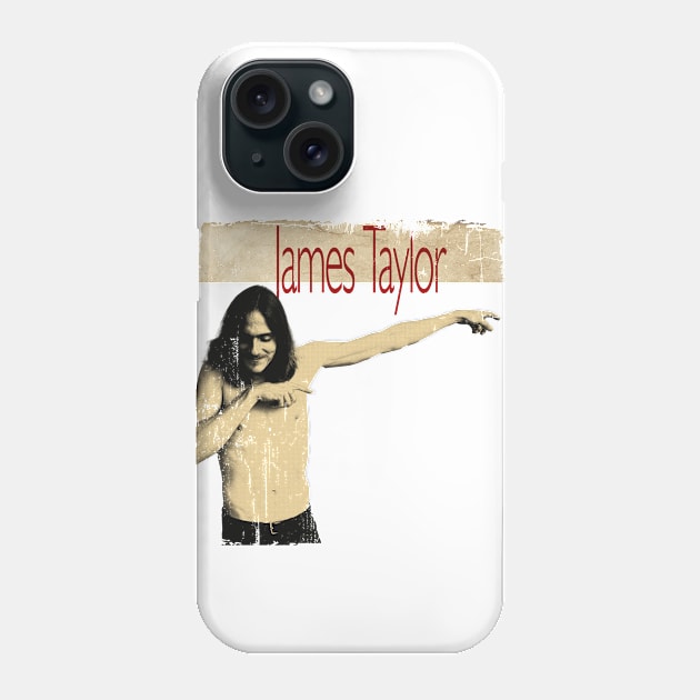 James Taylor - Apparel Phone Case by Kokogemedia Apparelshop