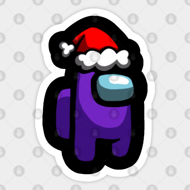 Purple Santa Hat Among Us Character Among Us Crewmate Aufkleber Teepublic De 157 transparent png illustrations and cipart matching among us. purple santa hat among us character